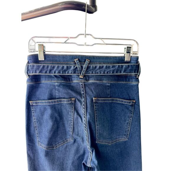 Veronica beard Giselle High Rise Skinny Flare In Blue sz 28/6 - Picture 6 of 9